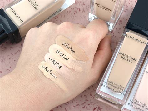 givenchy matissime velvet foundation dupe|Givenchy Matissime Velvet Collection Review .